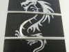 MOP 12th fret & more dragon inlay